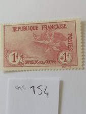 Timbre orphelin guerre d'occasion  Vaison-la-Romaine