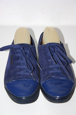 Usado, CALVIN KLEIN Hamilton Tennis Cuir Daim Teinte Bleu Violet T 37 BE comprar usado  Enviando para Brazil