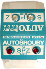 Usado, Parafusos de placa de licença Tchecoslováquia, Trabi, Wartburg, LADA, Fiat VINTAGE RARO comprar usado  Enviando para Brazil