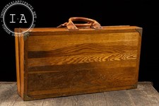 Vintage oak traveling for sale  USA