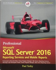 Professional Microsoft SQL Server 2016 Reporting Services and Mobile Reports... comprar usado  Enviando para Brazil