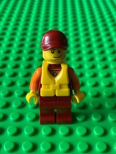 Używany, LEGO FIGURKA RATOWNIK + KAPOK 60163 cty0810 na sprzedaż  PL