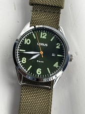 Lorus 42mm illuminating for sale  LONDON