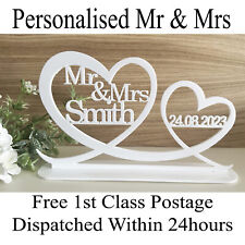 Personalised mrs top for sale  FAVERSHAM