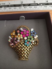 Pretty floral basket for sale  DONCASTER