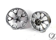 2009 09 Harley Road Glide FLTR 21" 18" conjunto de rodas cromadas  comprar usado  Enviando para Brazil