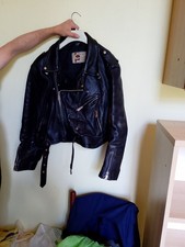 Giubbotto chiodo vintage usato  Torino