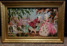 Vintage completed needlepoint for sale  Lakeland