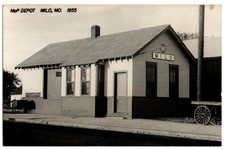 Milo missouri rppc d'occasion  Expédié en Belgium