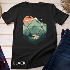 Camiseta D20 Art, Camisa Dungeons Lover, Camiseta Unissex Fantasia Gaming comprar usado  Enviando para Brazil