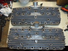 Ford Flat Head Modelo Cabeças de Cilindro de Alumínio "EDMUNDS CUSTOM" Rat Rod Vintage #2 comprar usado  Enviando para Brazil