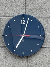 🕚 Peter Pepper PPP 891A 11,5” Relógio de Diâmetro com Capa de Acrílico e Moldura Azul Marinho comprar usado  Enviando para Brazil