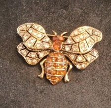 Brass tone bee for sale  CHESTER