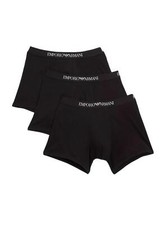 Roupa íntima masculina Emporio Armani pacote com 3 shorts boxer tronco calça curta comprar usado  Enviando para Brazil