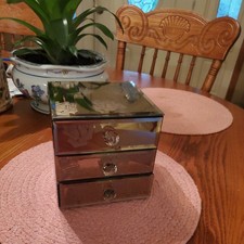 Mirrored jewelry box for sale  Chadbourn