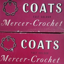 coats mercer crochet for sale  STOCKPORT