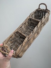 Wicker rectangle handled for sale  SHEFFIELD