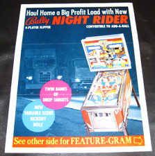 Night rider bally for sale  Silver Spring