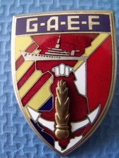Insigne marine indochine d'occasion  Vannes