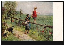 Künstler meyerheim dorfkinder gebraucht kaufen  Schwalmtal
