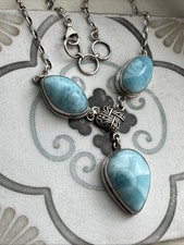 larimar necklace for sale  Richmond