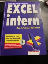 Excel intern entwicklerhandbuc gebraucht kaufen  Bargteheide