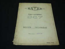 Brochure pages epoque d'occasion  Épinac