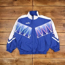 Vintage diadora windbreaker for sale  SHEFFIELD
