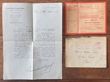 Lettre mandat abonnement d'occasion  Paris XVIII