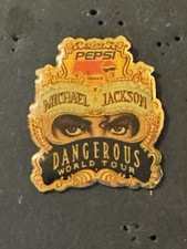 Pin’s Michael Jackson Dangerous Tour Pepsi , usado comprar usado  Enviando para Brazil
