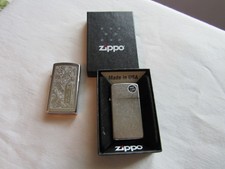 Pair zippo slim for sale  New Castle