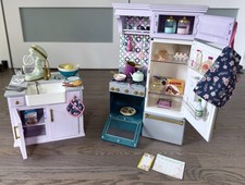 Muñeca American Girl Truly Me 2020 lavanda cocina gourmet cocina y accesorios segunda mano  Embacar hacia Mexico