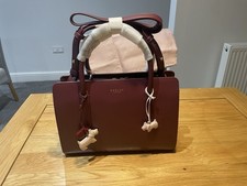 Radley burgundy handbag for sale  NOTTINGHAM