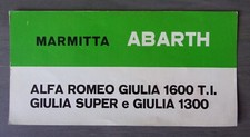 Abarth exhausts alfa for sale  BENFLEET