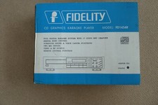Fidelity fd1434r vintage for sale  NOTTINGHAM