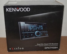 Kenwood Excelon DPX795BH Nova Caixa Aberta Receptor de CD Dual DIN Sintonizador de Rádio HD comprar usado  Enviando para Brazil