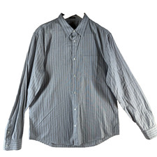 Camisa casual masculina manga longa listrada tamanho G slim fit A/X Armani Exchange comprar usado Camisa casual masculina manga longa listrada tamanho G slim fit A/X Armani Exchange comprar usado  Enviando para Brazil