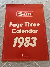 Vintage page calendar for sale  WOKING