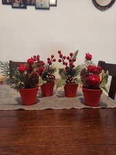 Tabletop christmas decorations for sale  Woburn