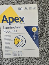 Fellowes apex laminating for sale  CARDIFF