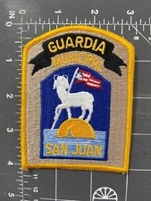 Vintage San Juan Guardia Municipal Patch Porto Rico PR Polícia Polícia comprar usado  Enviando para Brazil