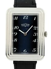 Vintage 1960's 38mm Vulcain Relógio Mecânico MSR K1 Mostrador Azul K 1114 E! comprar usado  Enviando para Brazil