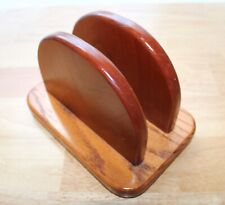 Wooden napkin holder for sale  Bullard