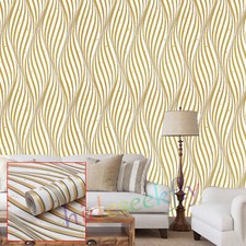 Gold waves embossed for sale  WORCESTER