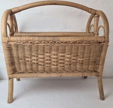 Vintage bamboo wicker for sale  PENARTH