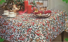 Christmas holiday tablecloth for sale  Wallingford