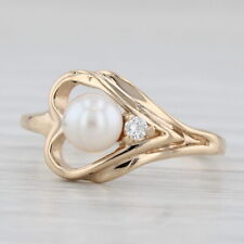 Cultured pearl diamond for sale  USA