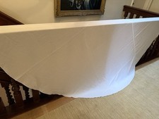 Large white tablecloth for sale  NORWICH
