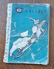 Nsu quickly instruction for sale  CAMBERLEY