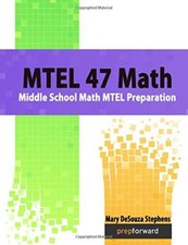 Title mtel math for sale  USA
